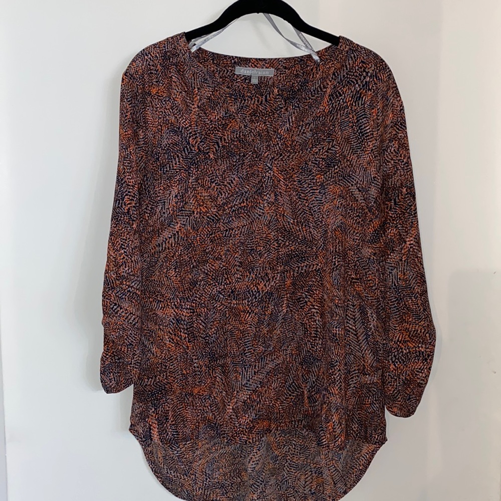 Daniel Rainn blouse fall colors size large